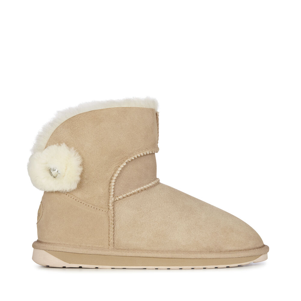 Emu Collingrove Crystal Stiefel Damen Beige Deutschland TFJ218653