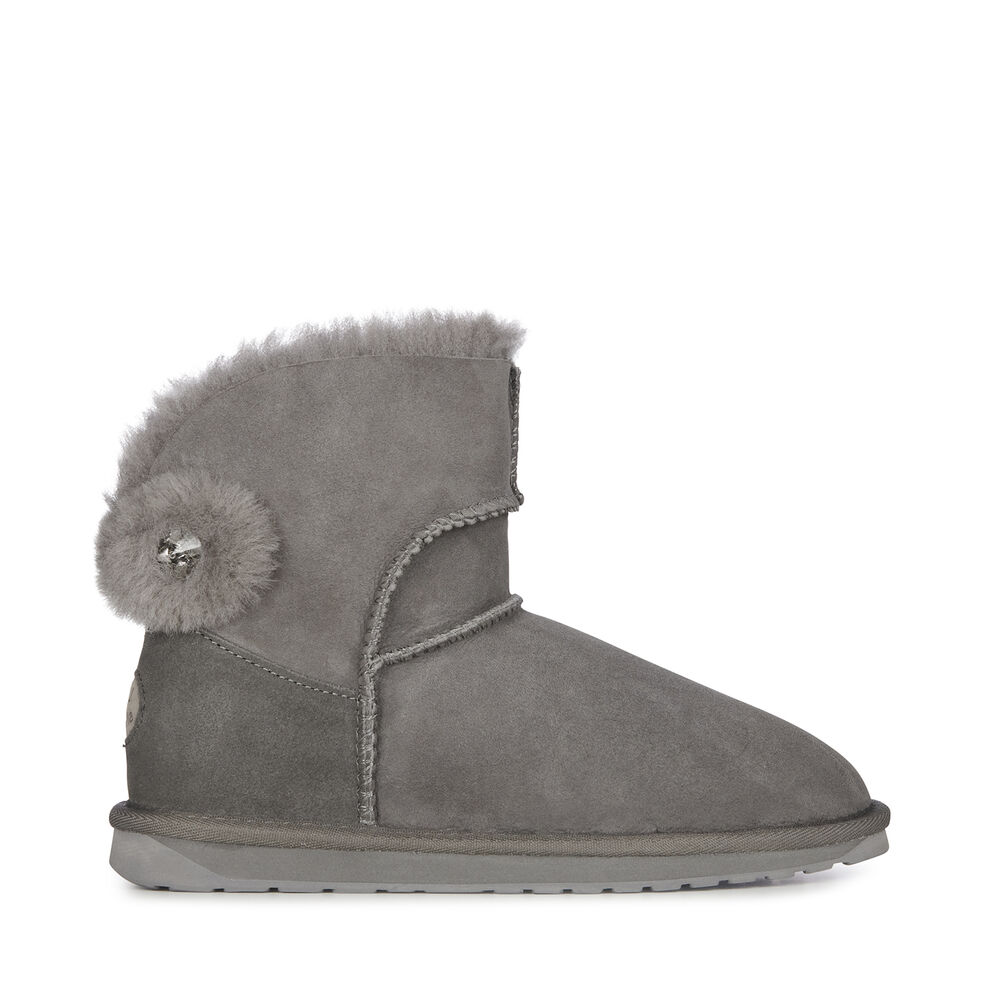 Emu Collingrove Crystal Stiefel Damen Tiefesgrau Deutschland UMF427913