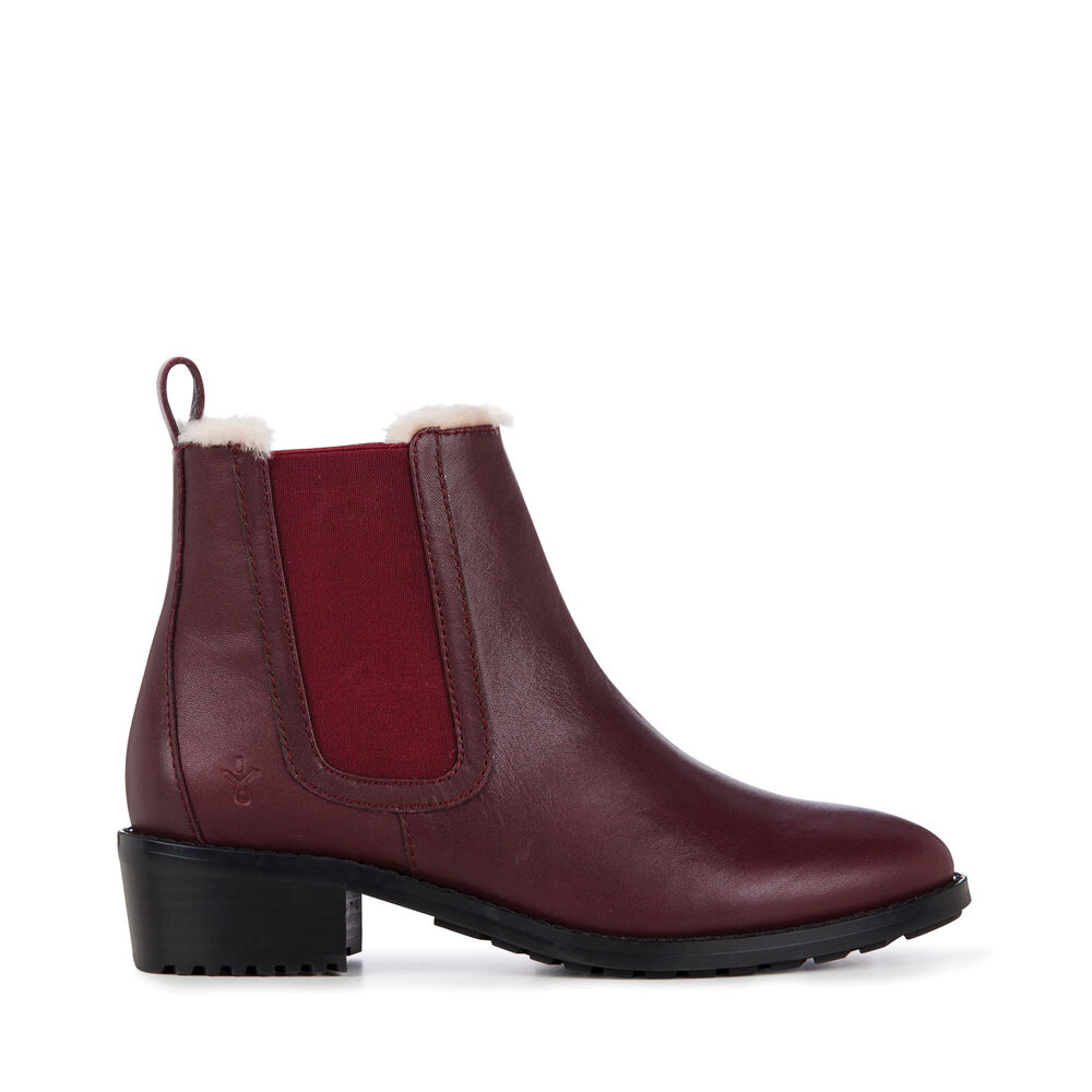 Emu Ellin Stiefel Damen Rot Deutschland UQS952613