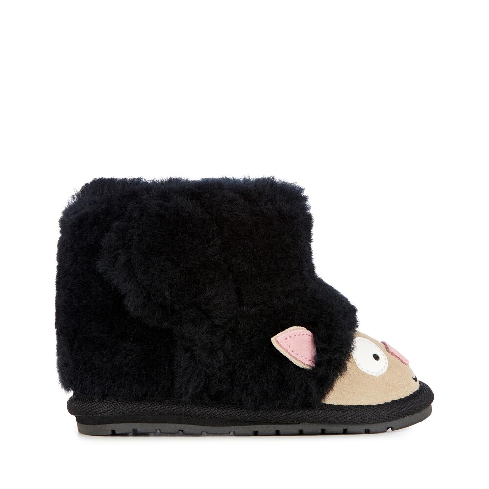 Emu Lamb Walker Babies Stiefel Kinder Schwarz Deutschland TCQ802139
