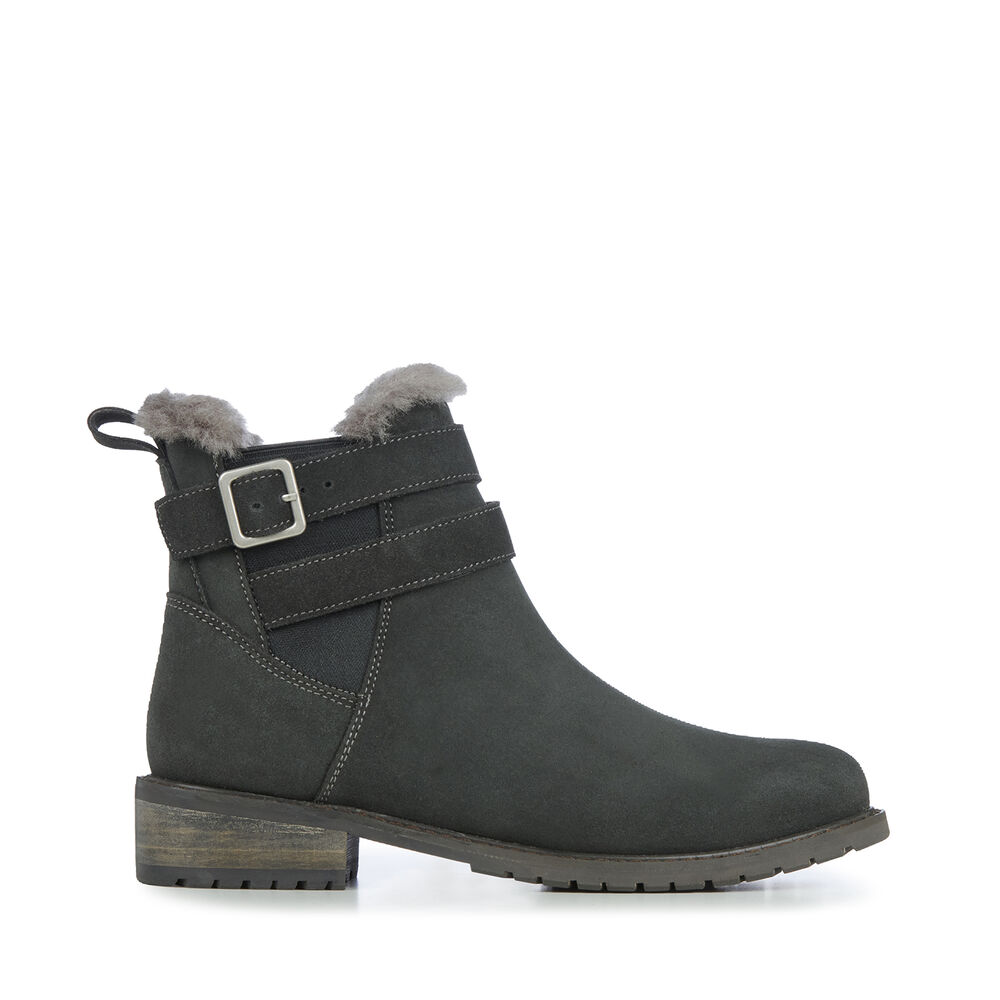 Emu Loxton Stiefel Damen Dunkelgrau Deutschland ZVO851432