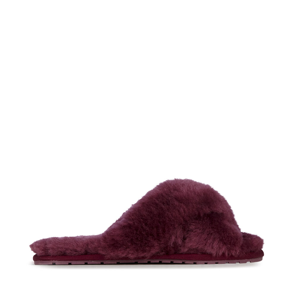 Emu Mayberry Hausschuhe Damen Bordeaux Deutschland EFQ907286