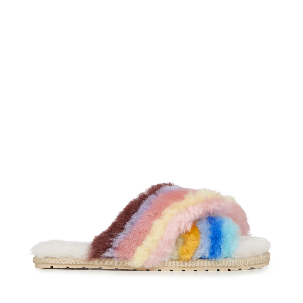 Emu Mayberry Rainbow Hausschuhe Damen Mehrfarbig Deutschland NFK465983