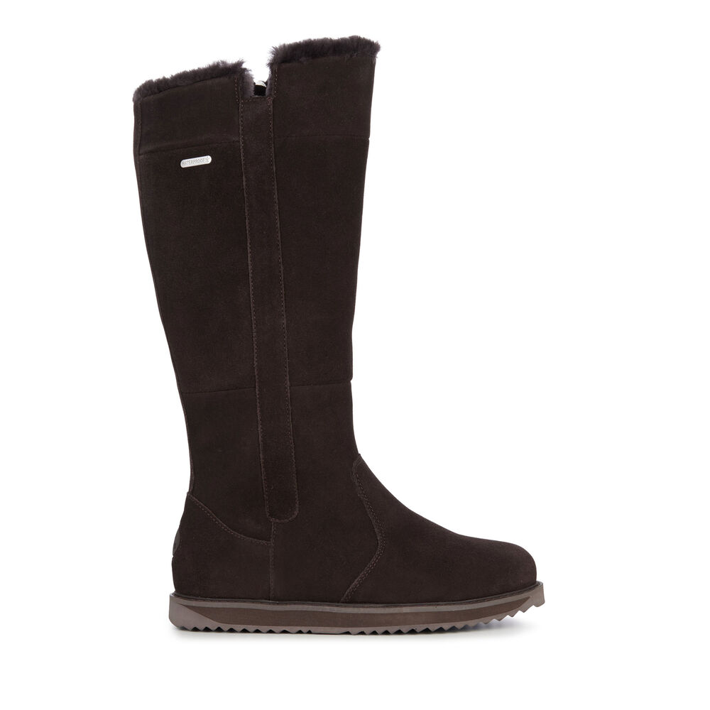 Emu Moonta Stiefel Damen Schokolade Deutschland XZJ164597