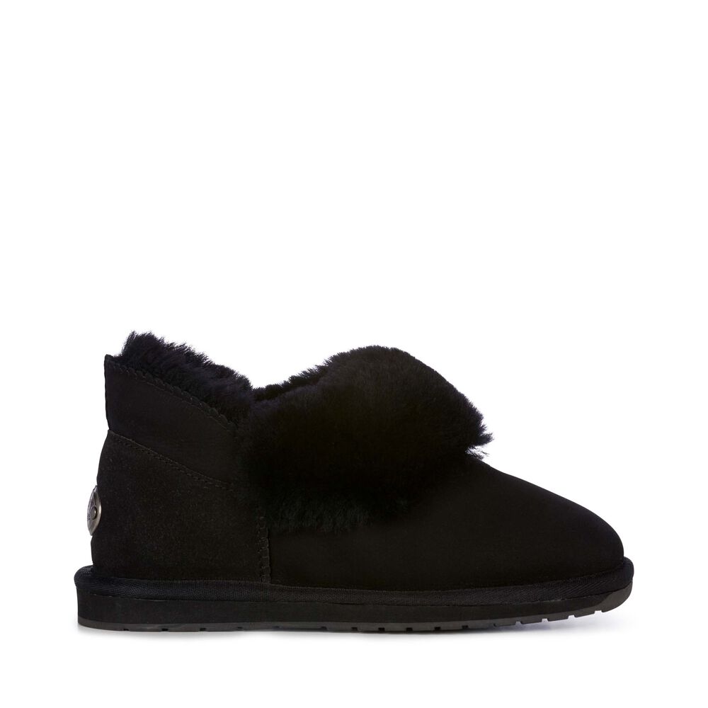 Emu Platinum Mintaro Hausschuhe Damen Schwarz Deutschland IYV267145