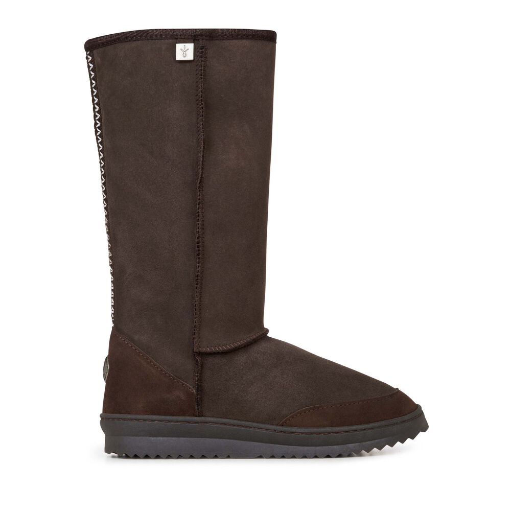 Emu Platinum Outback Hi Stiefel Damen Schokolade Deutschland VDP723496