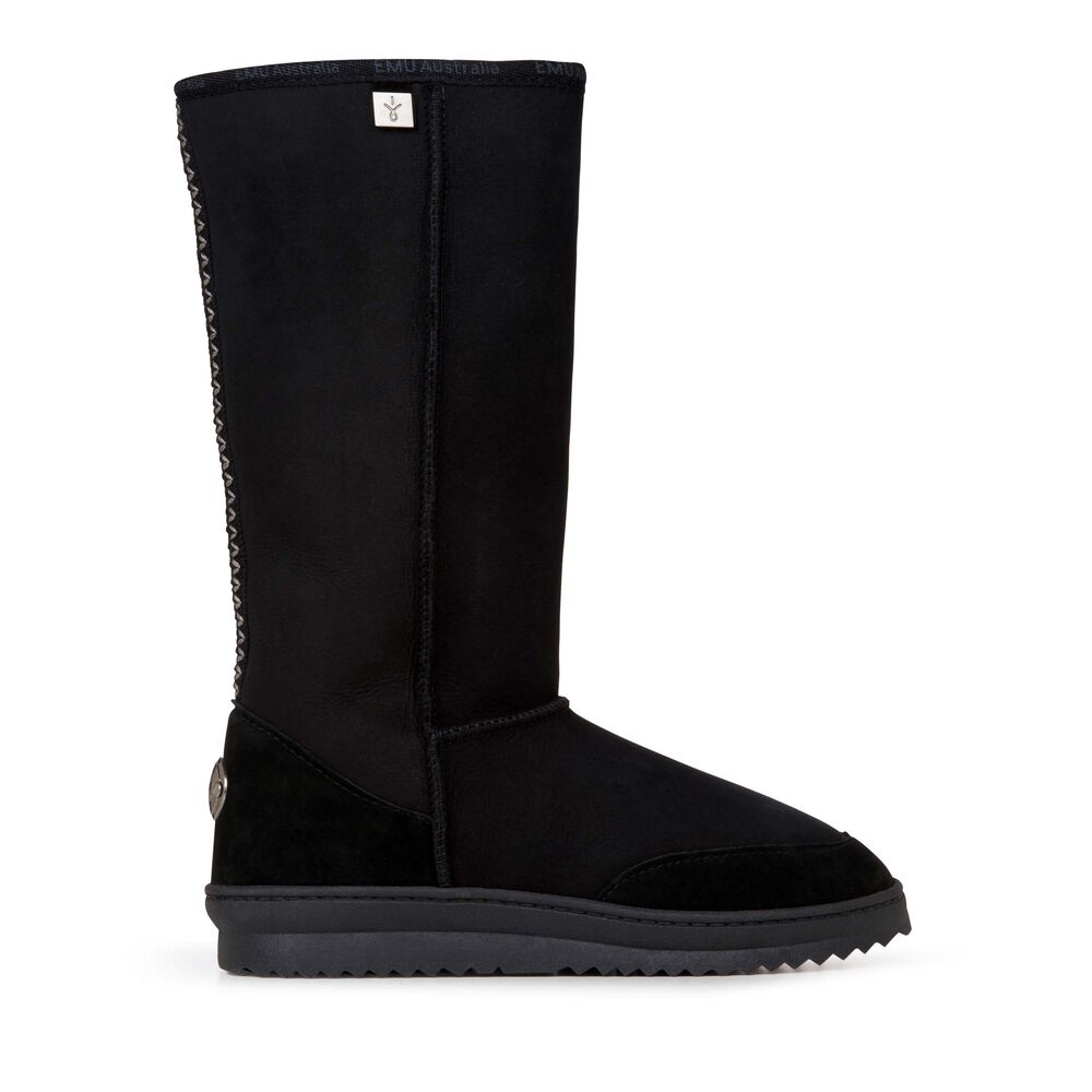Emu Platinum Outback Hi Stiefel Damen Schwarz Deutschland ZBW280153