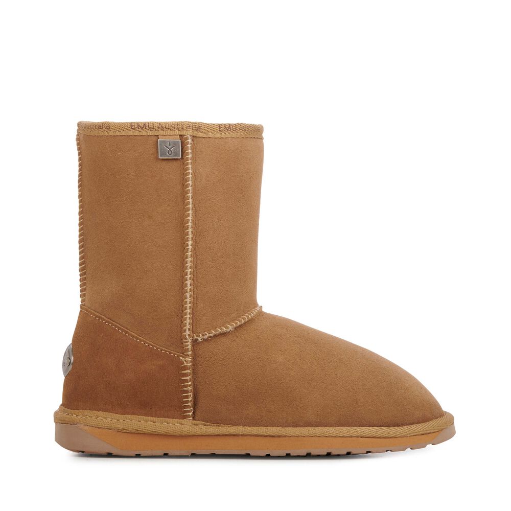 Emu Platinum Stinger Slim Lo Stiefel Damen Braun Deutschland FXK180593