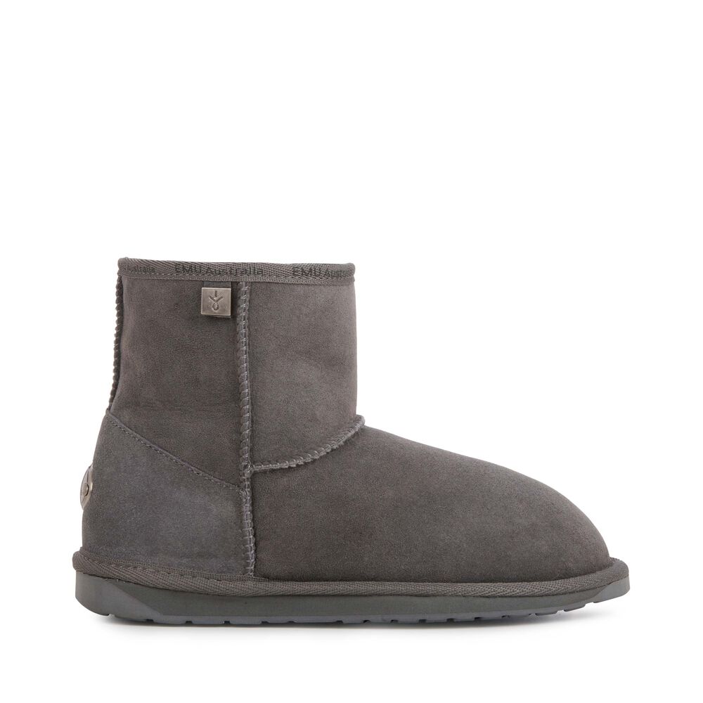 Emu Platinum Stinger Slim Mini Stiefel Damen Tiefesgrau Deutschland UIA865129