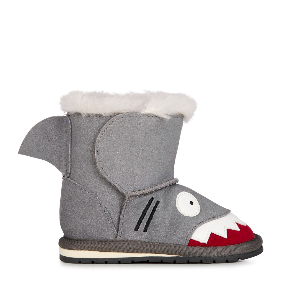 Emu Shark Walker Babies Stiefel Kinder Grau Deutschland BXN358102