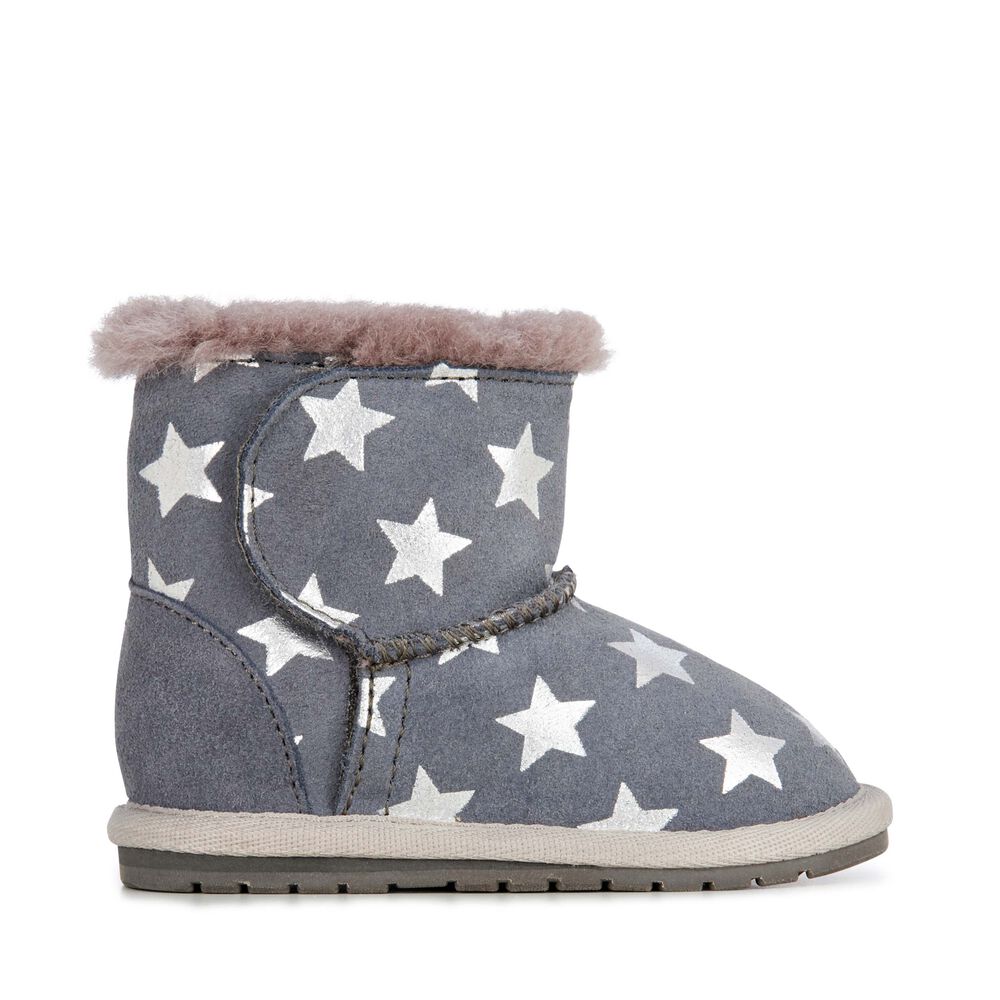 Emu Toddle Starry Night Babies Stiefel Kinder Tiefesgrau Deutschland EWX507968