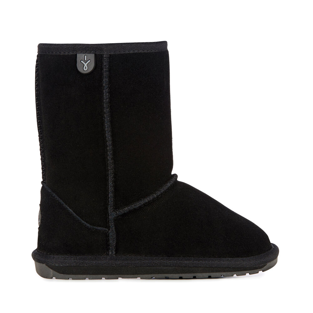 Emu Wallaby Lo Stiefel Kinder Schwarz Deutschland SIO295076