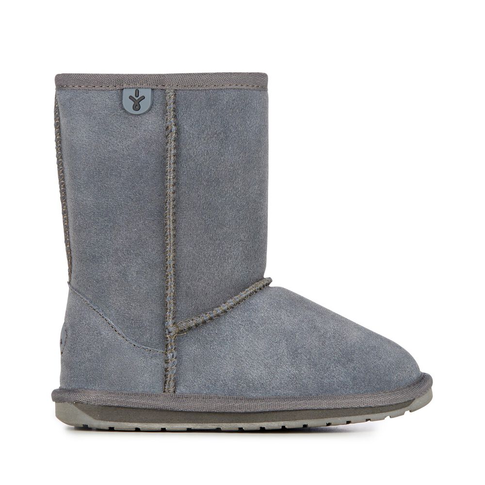 Emu Wallaby Lo Stiefel Kinder Tiefesgrau Deutschland NBG768104