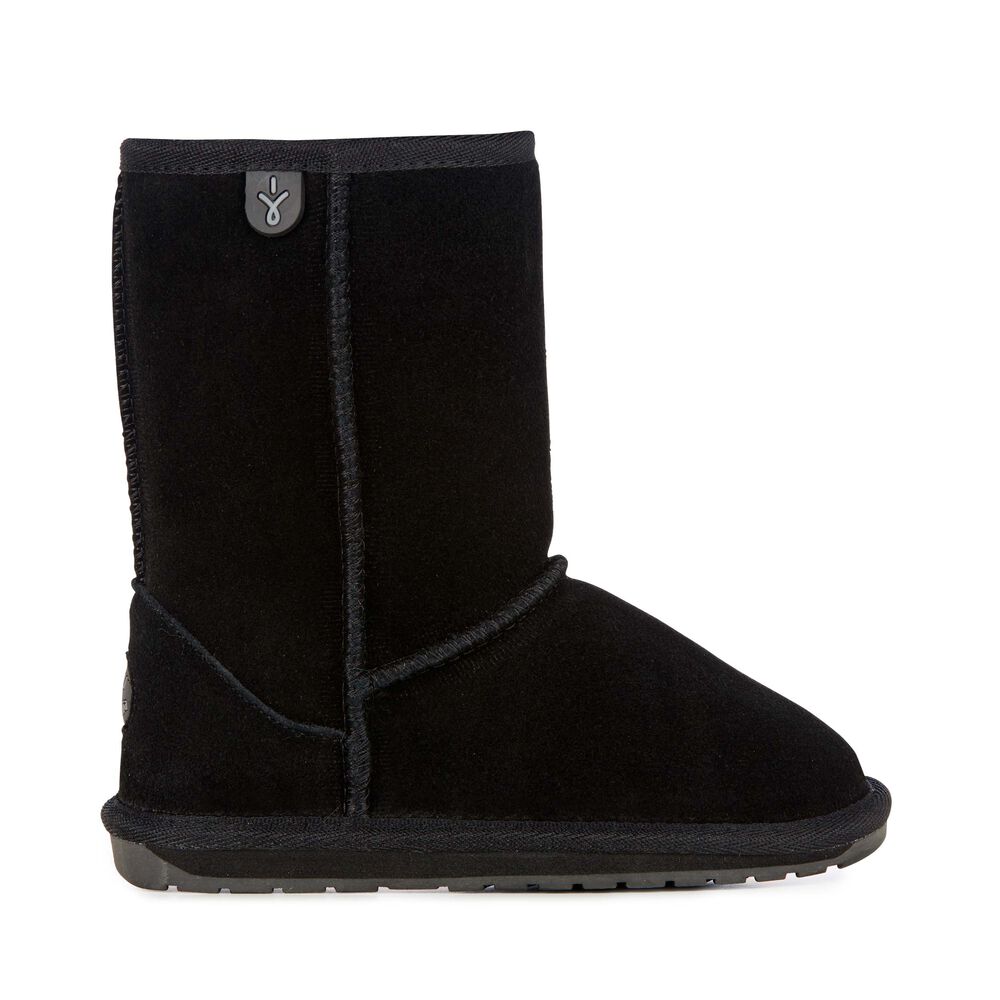 Emu Wallaby Lo Teens Stiefel Kinder Schwarz Deutschland CXH980215