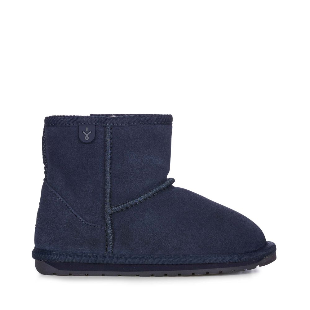 Emu Wallaby Mini Stiefel Kinder Navy Deutschland NVG542806