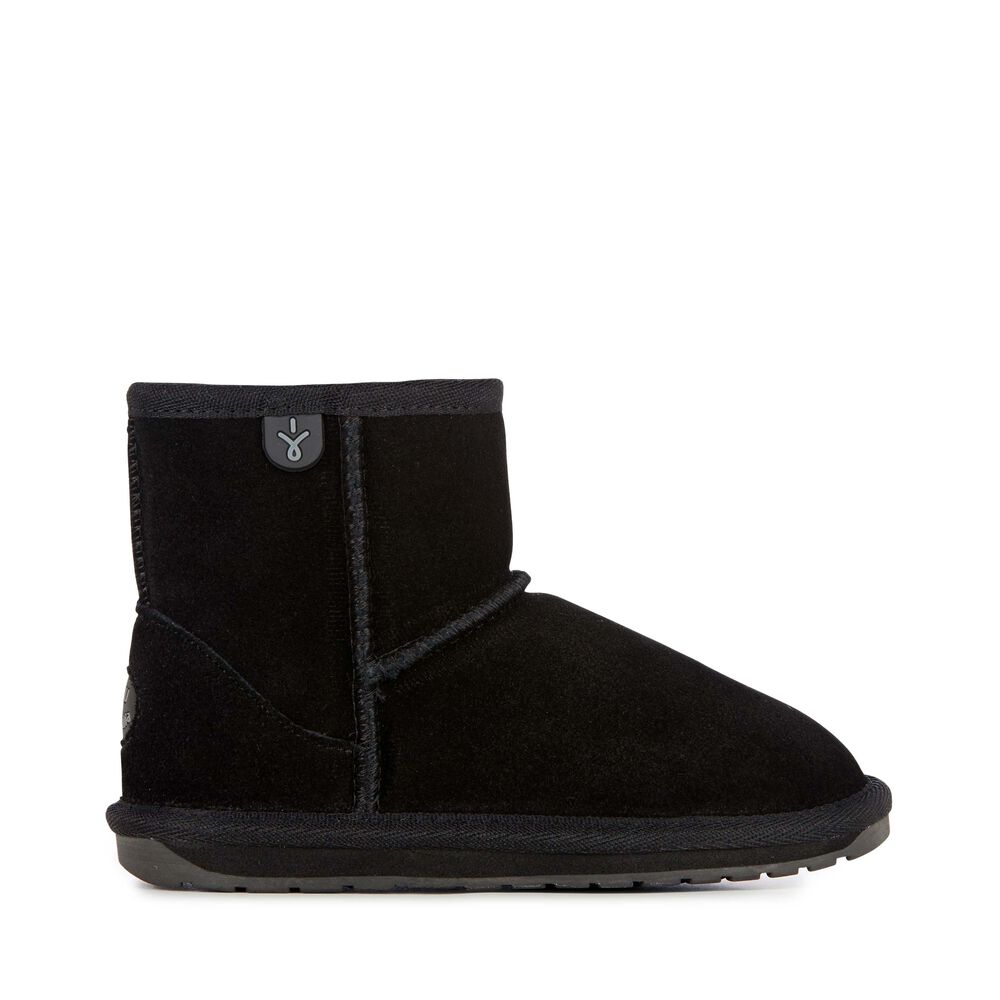 Emu Wallaby Mini Teens Stiefel Kinder Schwarz Deutschland GHP319254