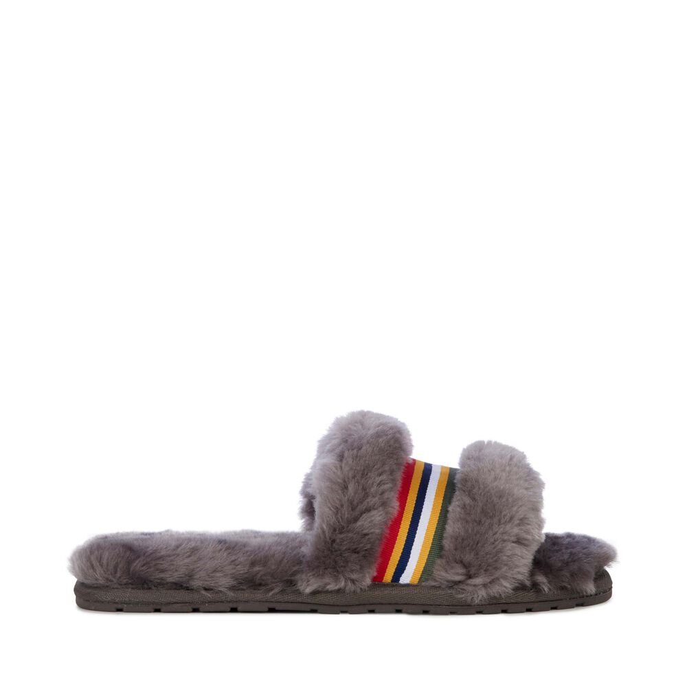 Emu Wrenlette Hausschuhe Damen Tiefesgrau Deutschland YFS926073