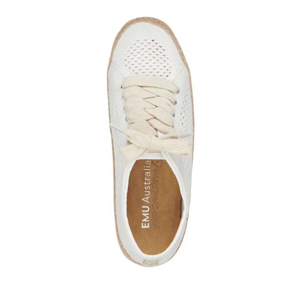 Emu Agonis Mac Espadrilles Damen Weiß Deutschland UIR185396