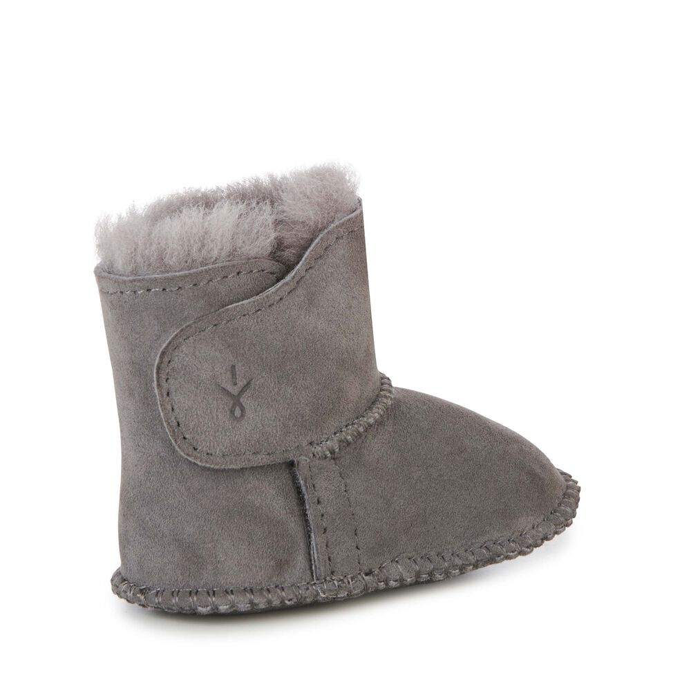 Emu Baby Stiefel Kinder Tiefesgrau Deutschland MHY862195