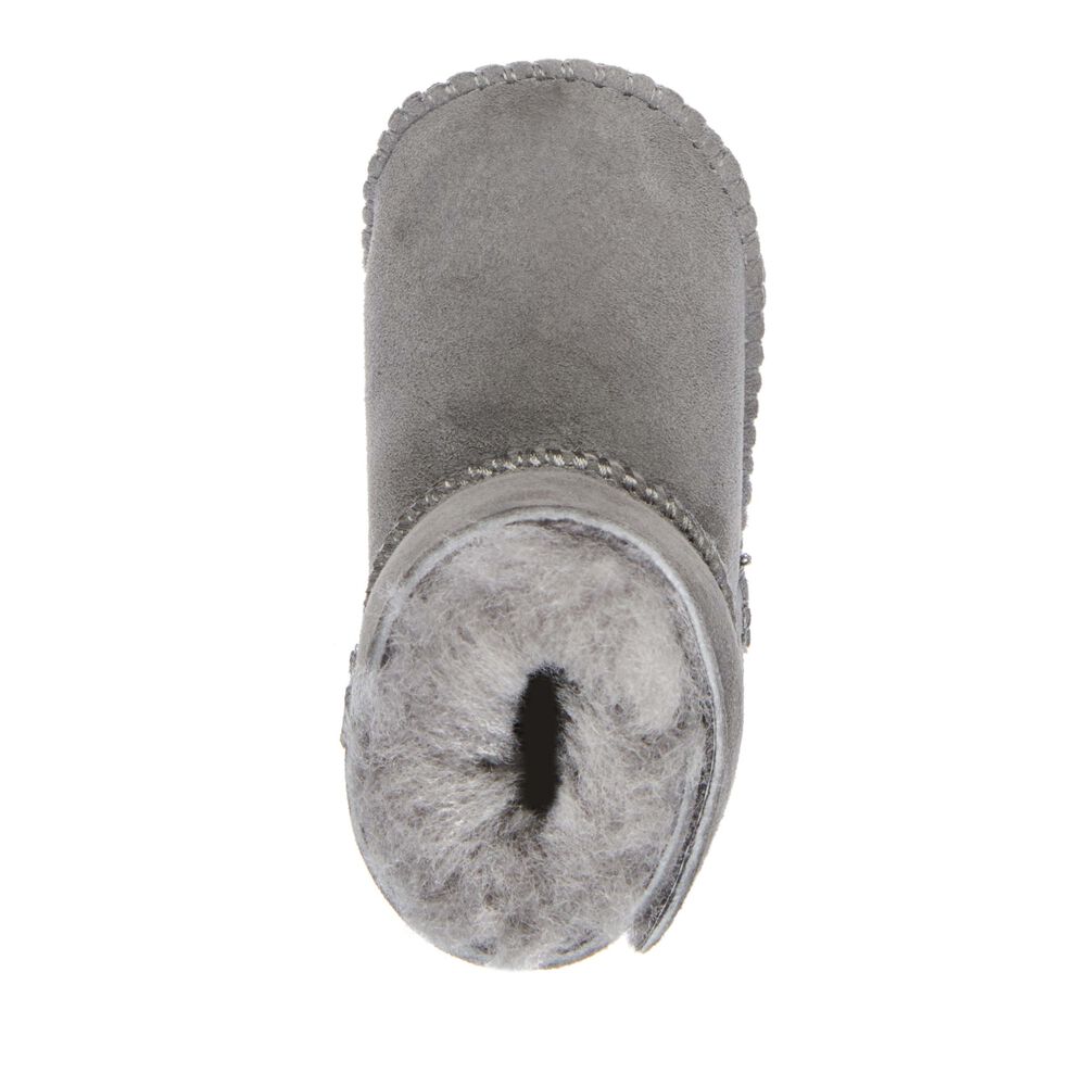 Emu Baby Stiefel Kinder Tiefesgrau Deutschland MHY862195