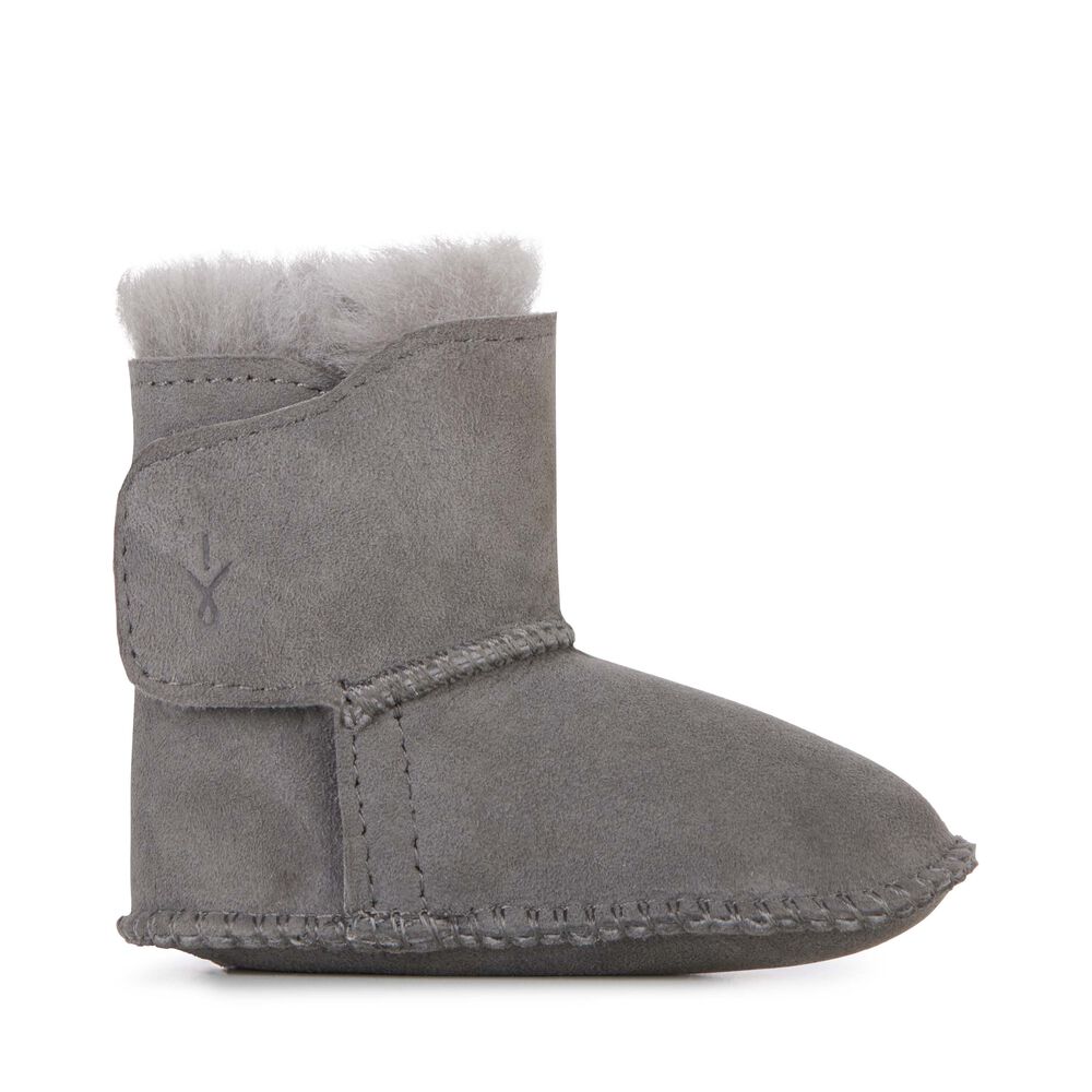 Emu Baby Stiefel Kinder Tiefesgrau Deutschland MHY862195