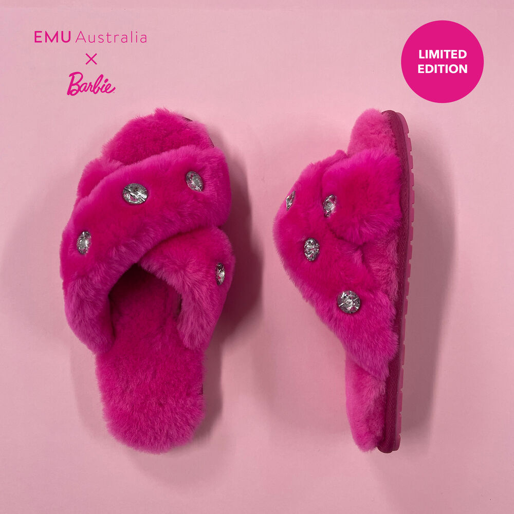Emu Barbie™ Mayberry Gems Hausschuhe Damen Rosa Deutschland HJW253098