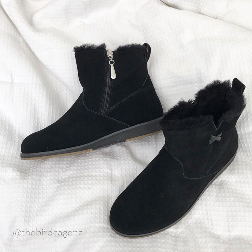 Emu Beach Mini Stiefel Damen Schwarz Deutschland TMQ876593