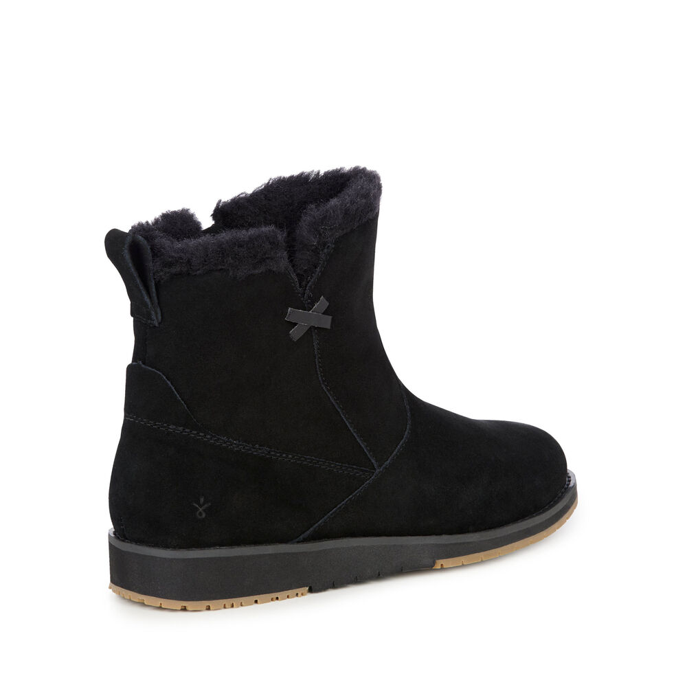 Emu Beach Mini Stiefel Damen Schwarz Deutschland TMQ876593