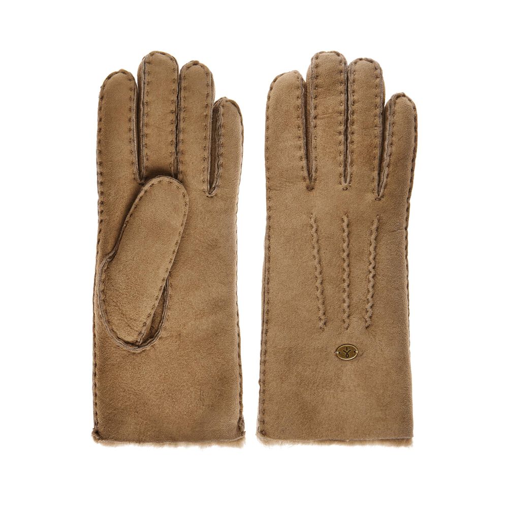Emu Beech Forest Handschuhe Damen Khaki Deutschland POC497302