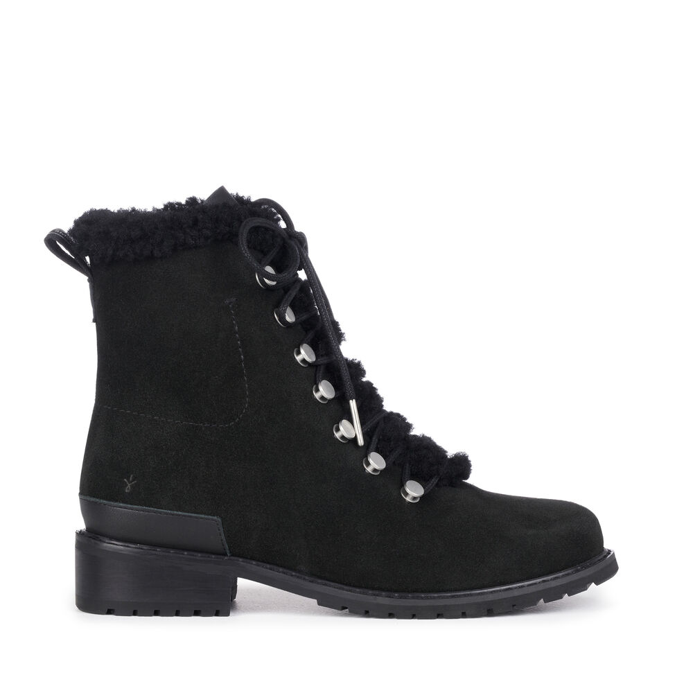 Emu Billington Stiefel Damen Schwarz Deutschland XPZ195320