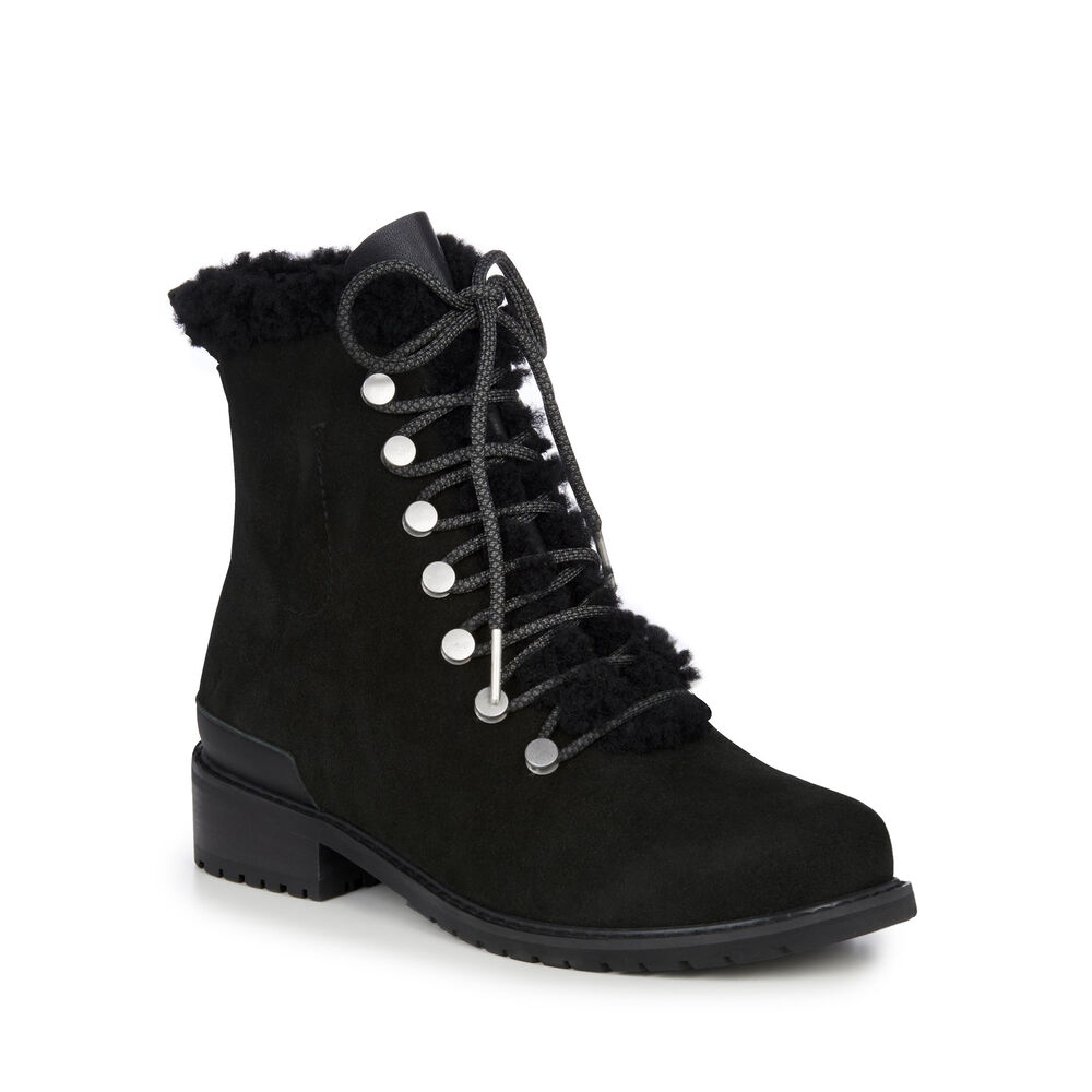 Emu Billington Stiefel Damen Schwarz Deutschland XPZ195320