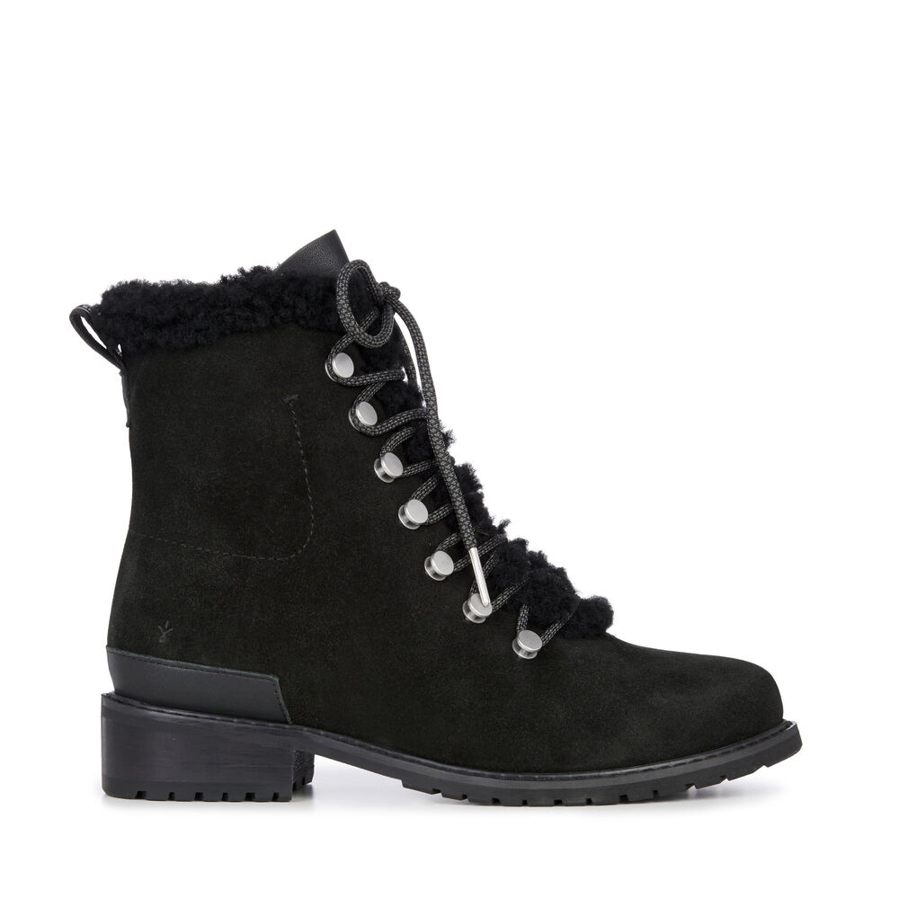 Emu Billington Stiefel Damen Schwarz Deutschland XPZ195320