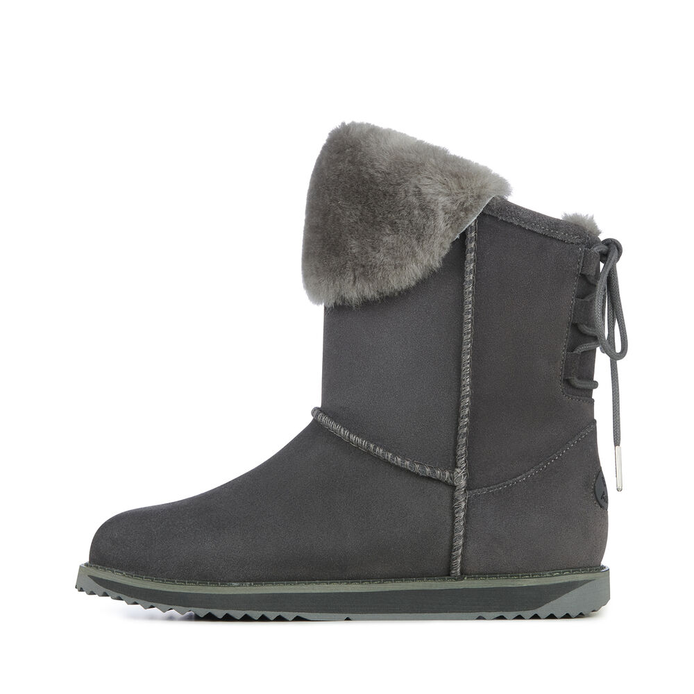 Emu Birdwood Stiefel Damen Dunkelgrau Deutschland OSG054167