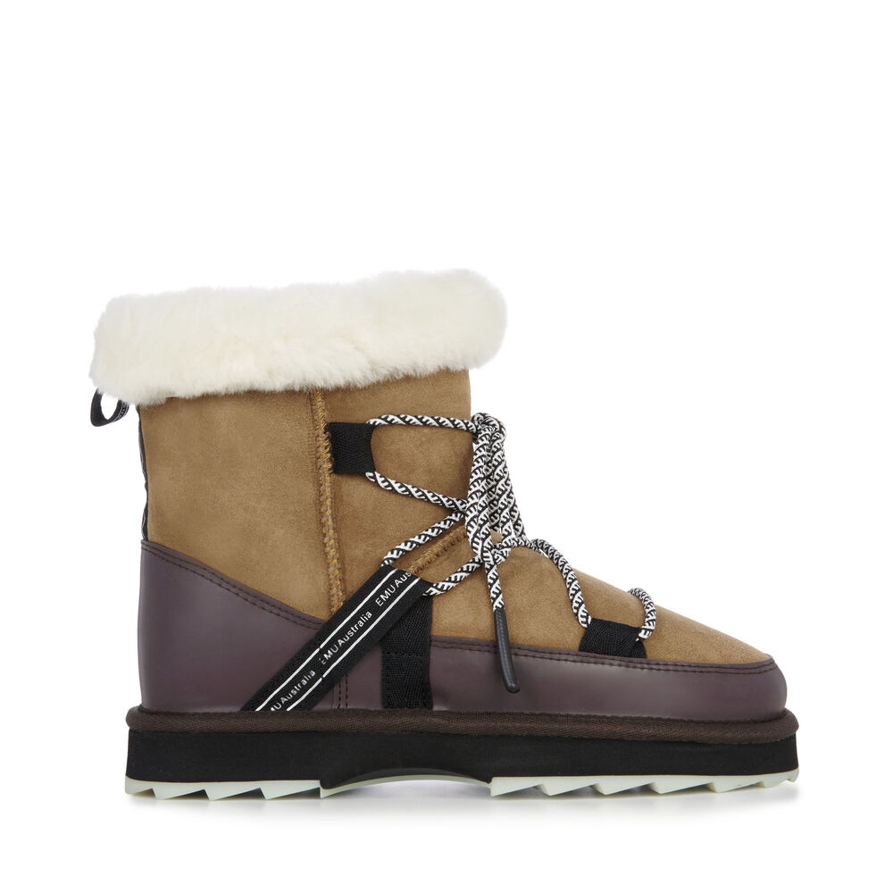 Emu Blurred Stiefel Damen Braun Deutschland VQR604159