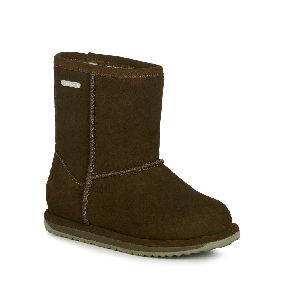 Emu Brumby Lo Stiefel Kinder Dunkelolivgrün Deutschland GLI285416