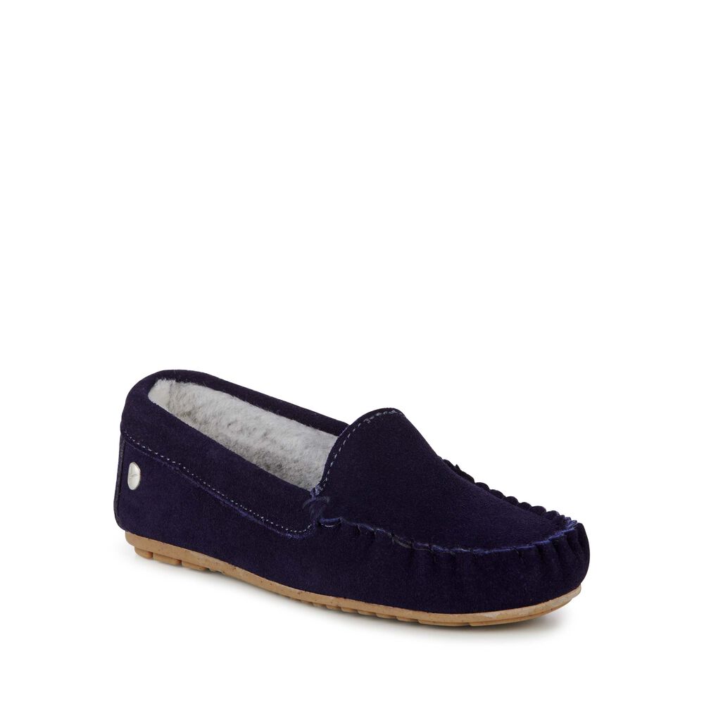 Emu Cairns Hausschuhe Kinder Navy Deutschland SNQ076192