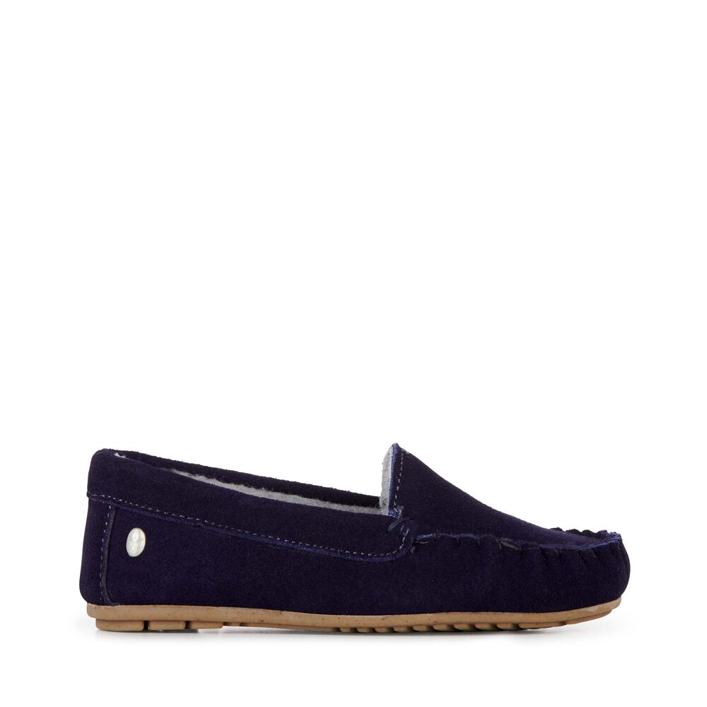 Emu Cairns Hausschuhe Kinder Navy Deutschland SNQ076192