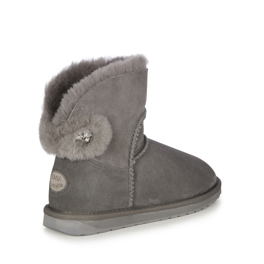 Emu Collingrove Crystal Stiefel Damen Tiefesgrau Deutschland UMF427913