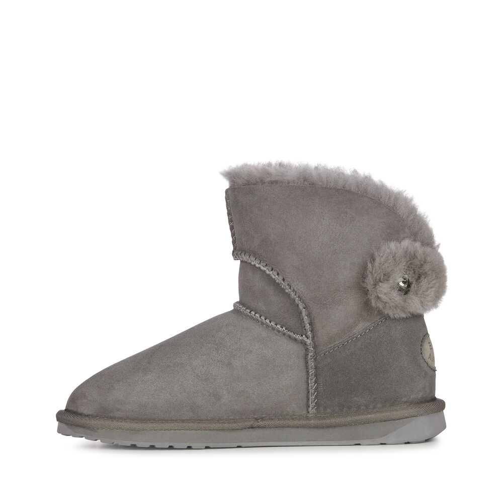 Emu Collingrove Crystal Stiefel Damen Tiefesgrau Deutschland UMF427913