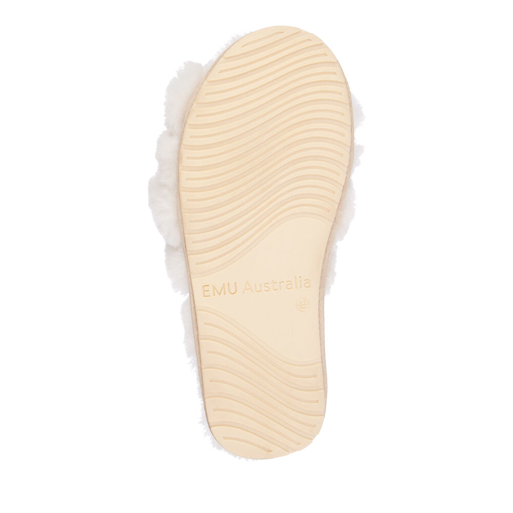 Emu Corella Crystal Hausschuhe Damen Beige Deutschland JQT943607
