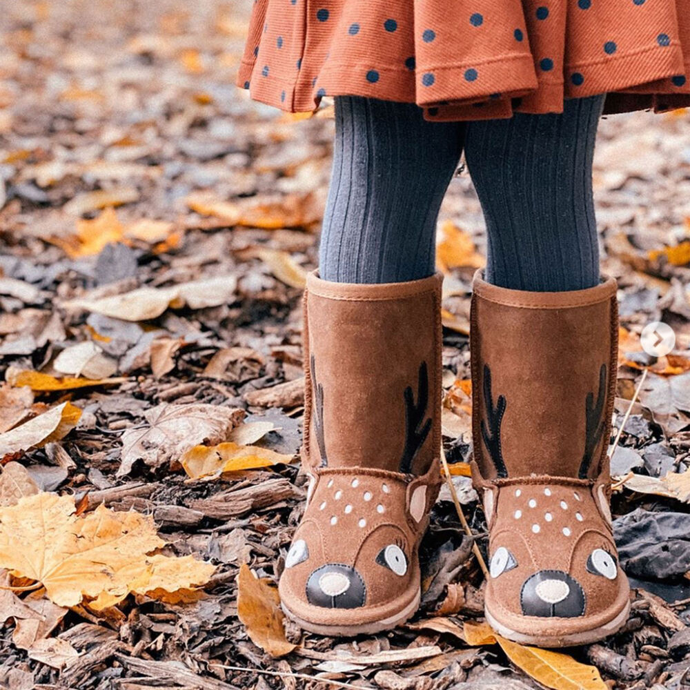 Emu Deer Stiefel Kinder Braun Deutschland CSK032485