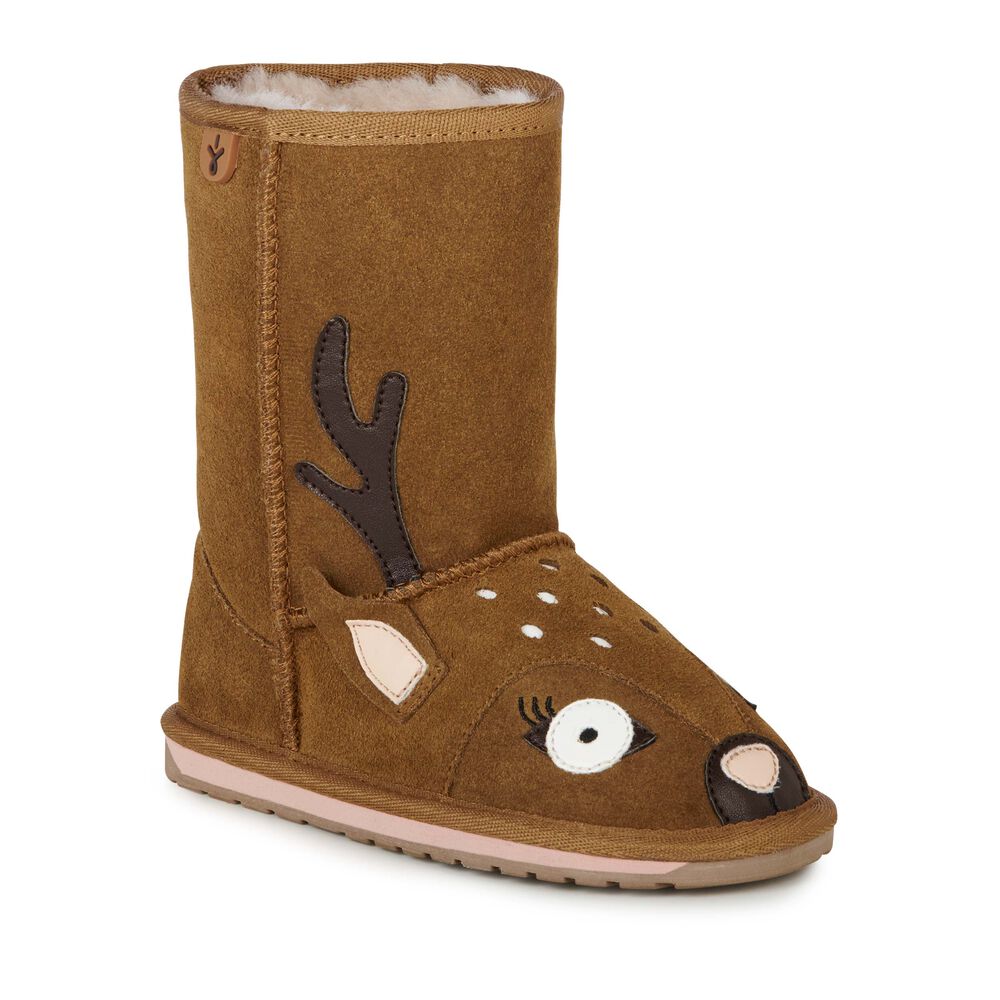 Emu Deer Stiefel Kinder Braun Deutschland CSK032485