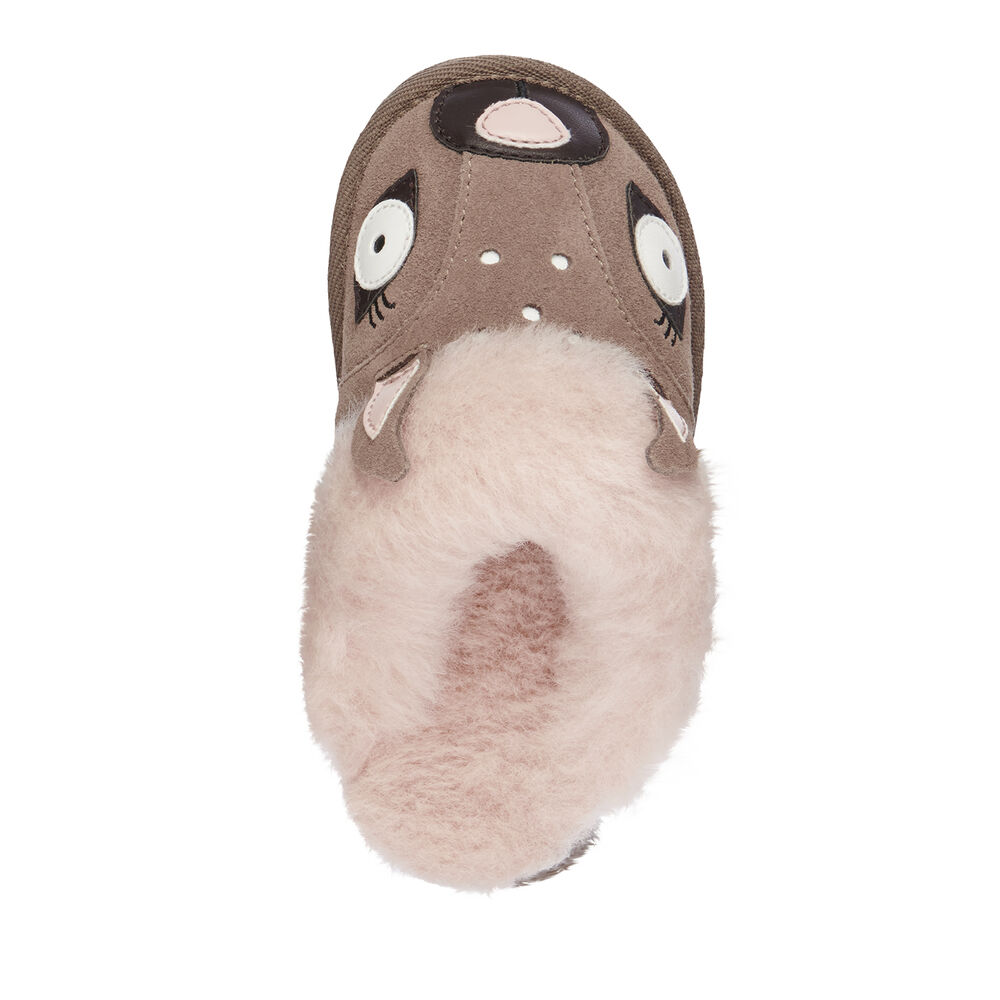 Emu Doe Hausschuhe Kinder Khaki Deutschland UCJ602518