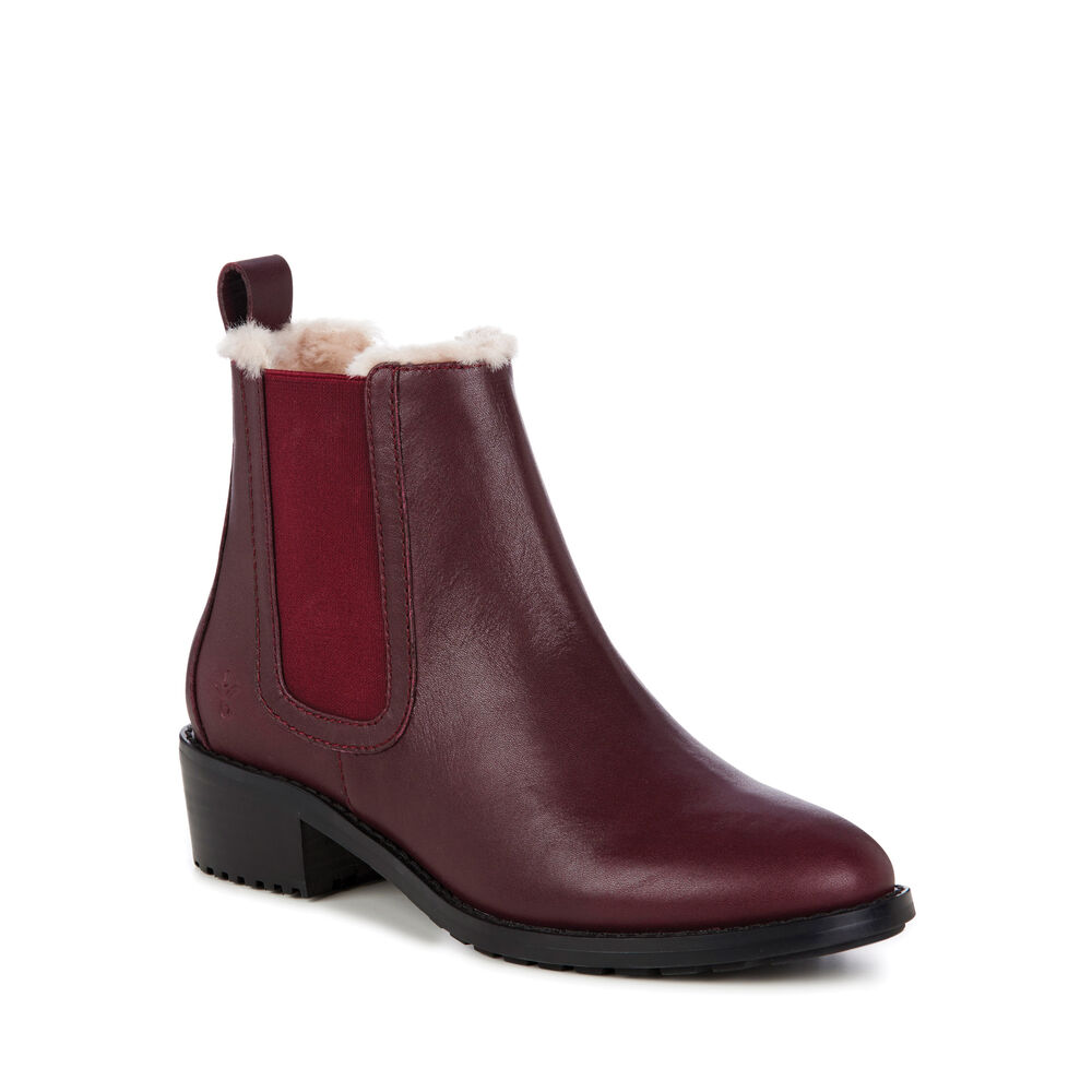 Emu Ellin Stiefel Damen Rot Deutschland UQS952613