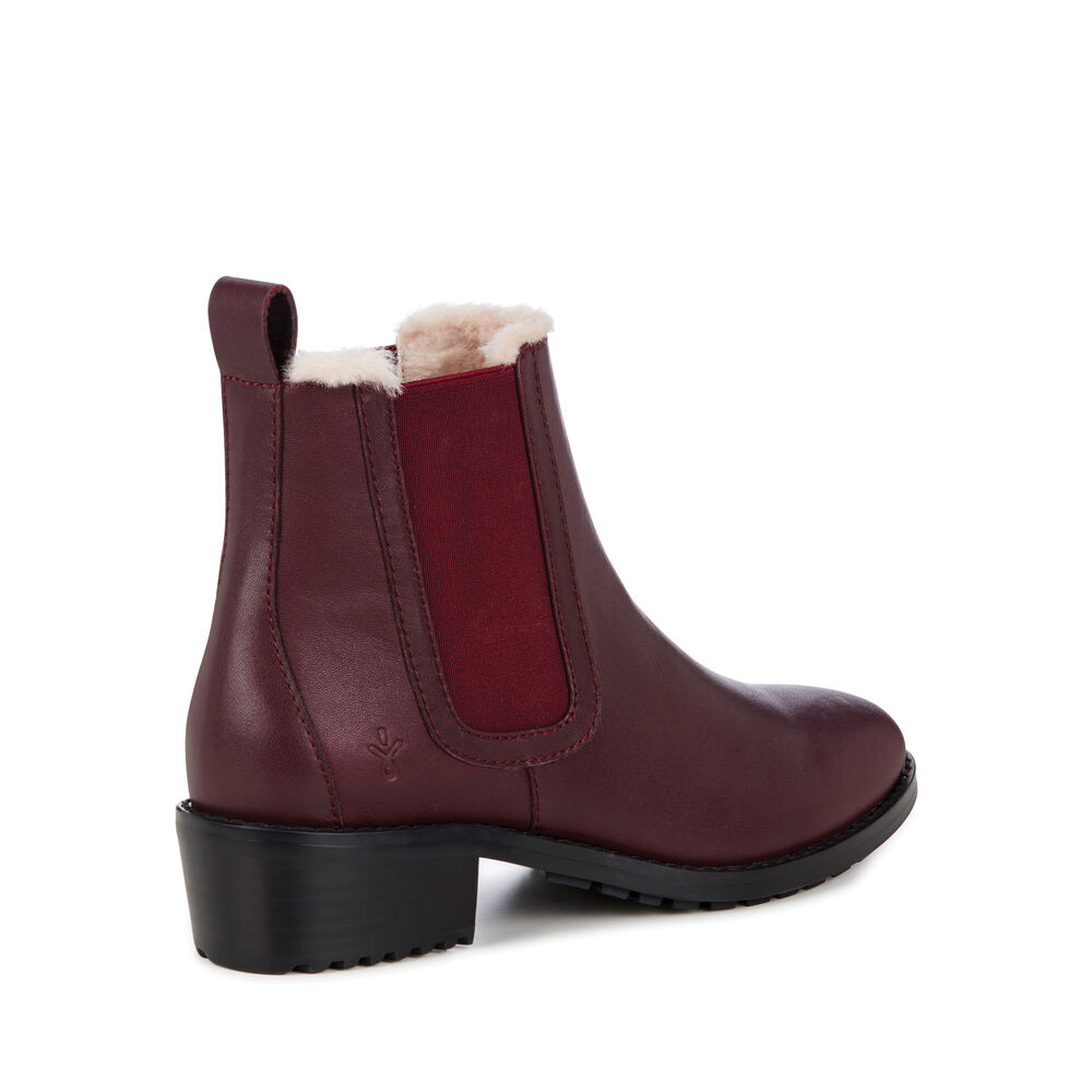 Emu Ellin Stiefel Damen Rot Deutschland UQS952613