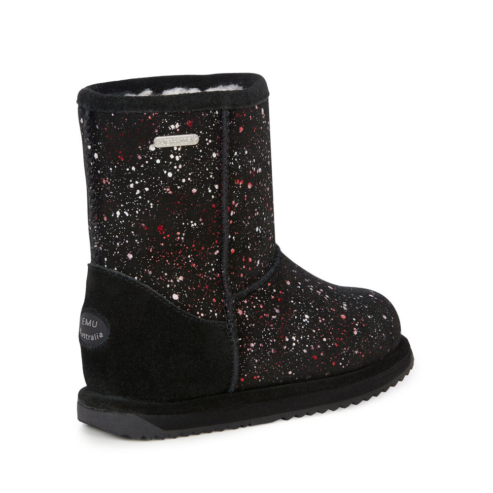 Emu Galaxy Brumby Stiefel Kinder Schwarz Deutschland JCF312690