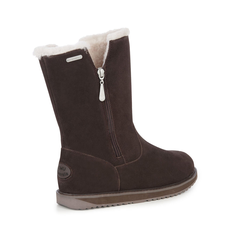 Emu Gravelly Stiefel Damen Schokolade Deutschland DYK045612