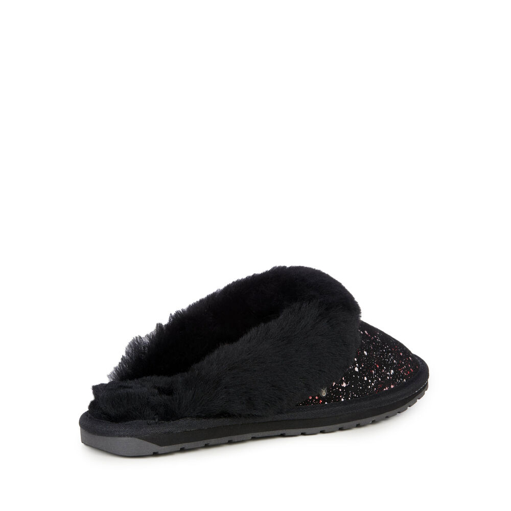 Emu Jolie Galaxy Hausschuhe Damen Schwarz Deutschland MGX439217