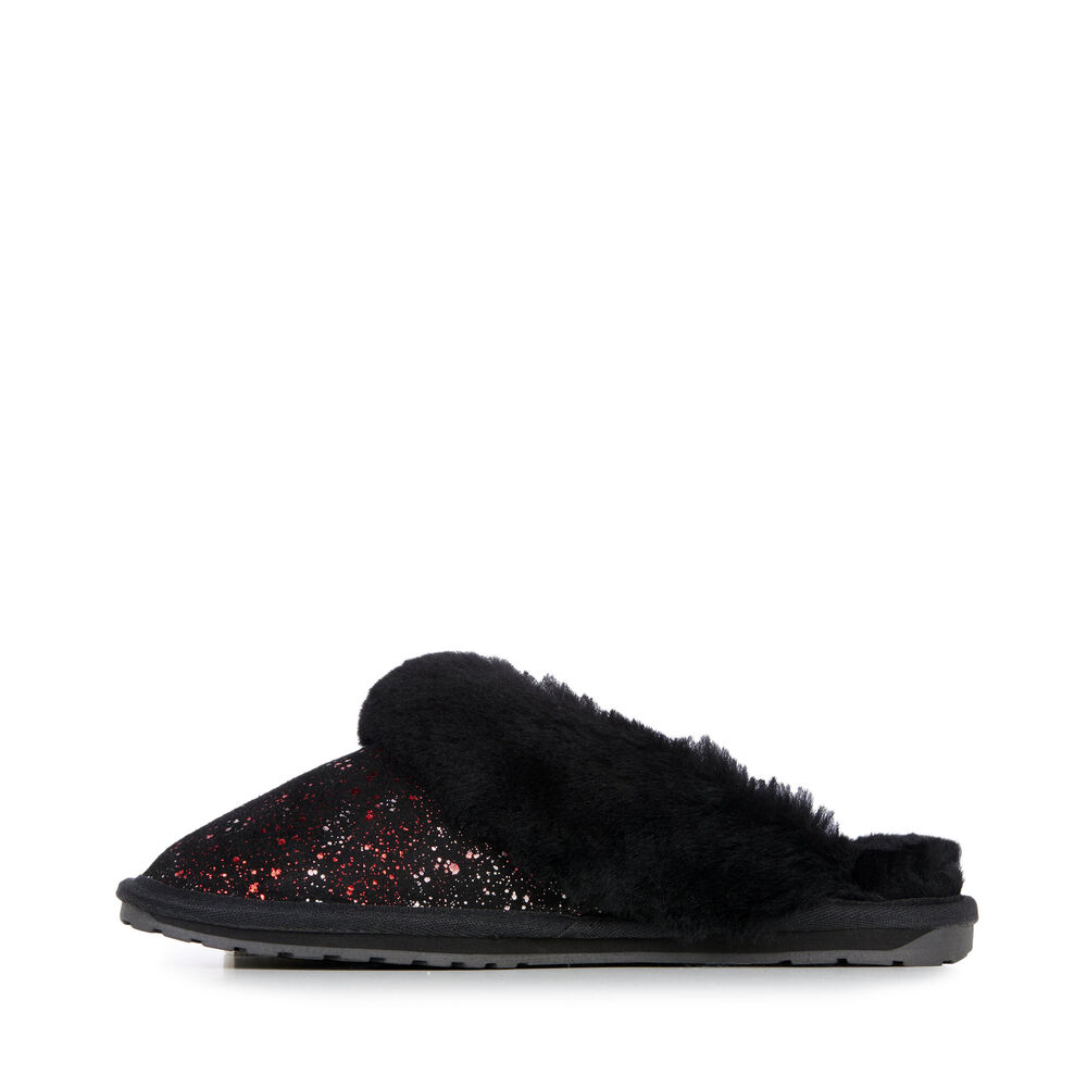 Emu Jolie Galaxy Hausschuhe Damen Schwarz Deutschland MGX439217