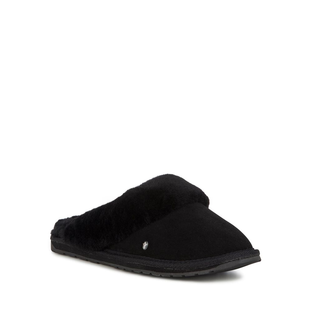 Emu Jolie Hausschuhe Damen Schwarz Deutschland ZOC721463